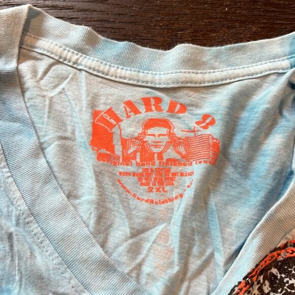 connected apparel Men's Blue Graphic Tee - Picture 2 of 4